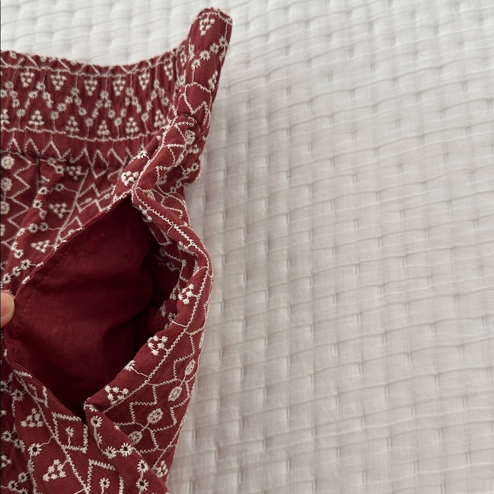 Zara Embroidered Eyelet Shorts - Picture 6 of 6
